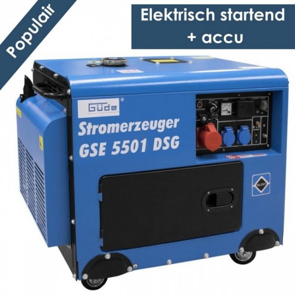 Gde GSE 5501 DSG Diesel Aggregaat  -Generator 1