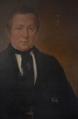 Olieverf schilderij portret man